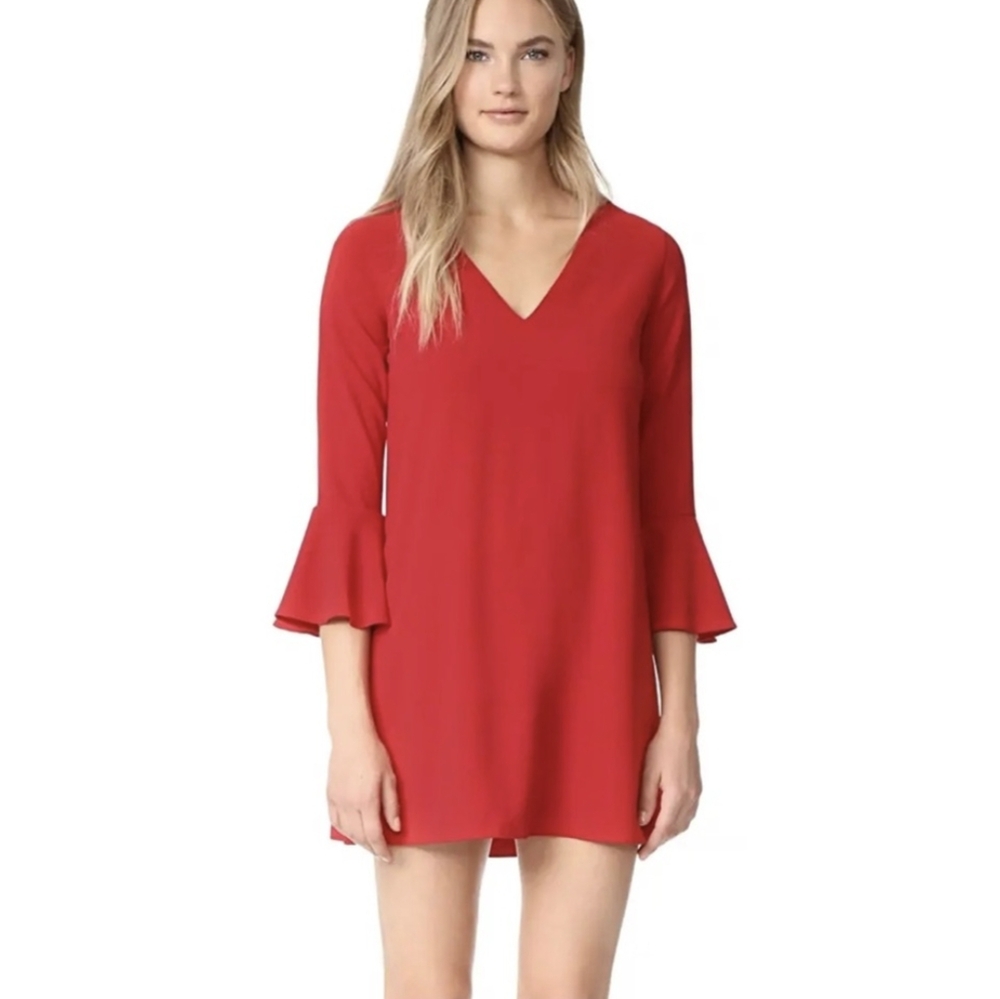 Alice + Olivia maroon Dress